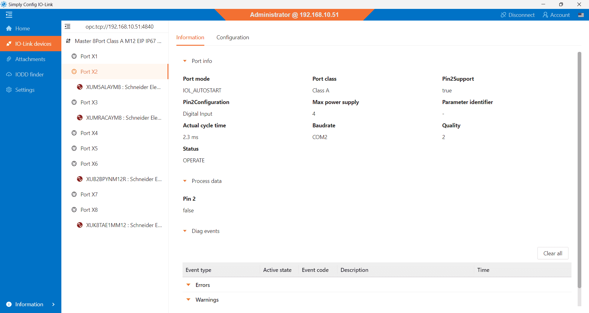 Kurs IO-Link Srodowisko Simply Config IOLINK DYNAMOTION Telemecanique (13)