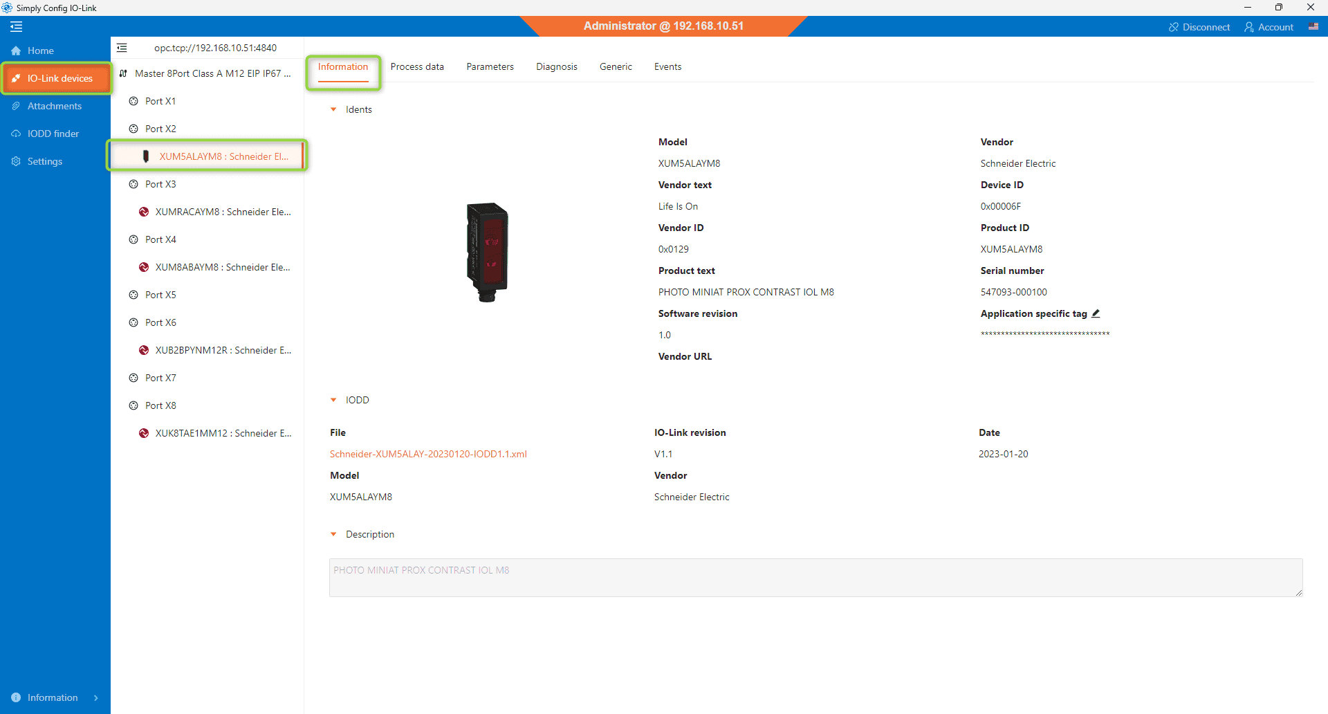 Kurs IO-Link krok po kroku Telemecanique Sensors Konfiguracja urządzeń IO-Link