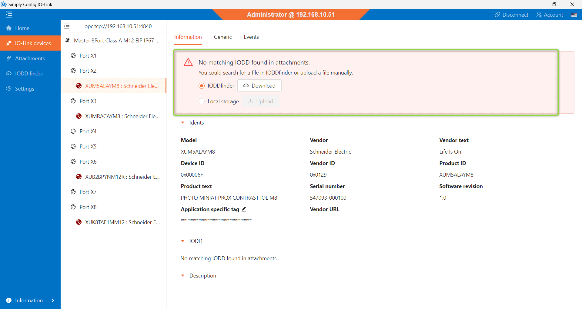 Kurs IO-Link krok po kroku Telemecanique Sensors Konfiguracja urządzeń IO-Link