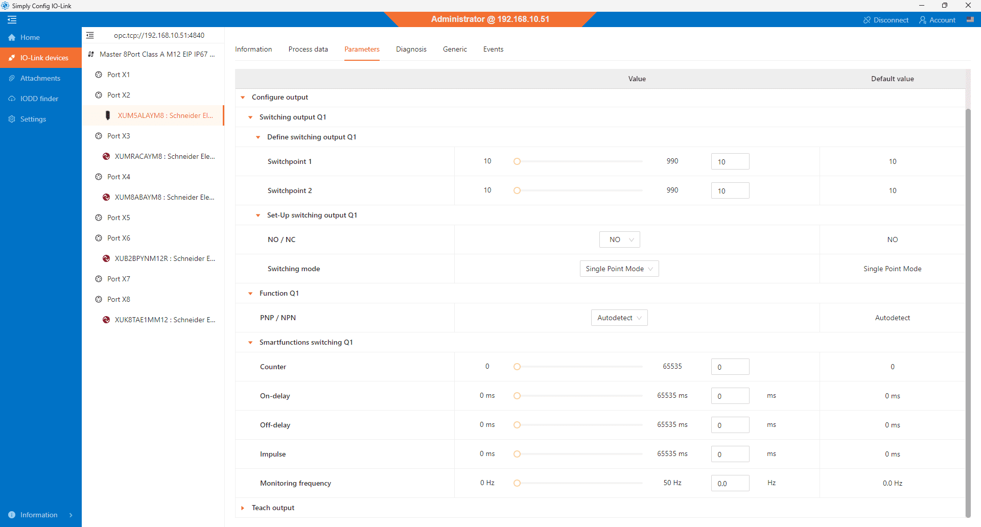 Kurs IO-Link krok po kroku Telemecanique Sensors Konfiguracja