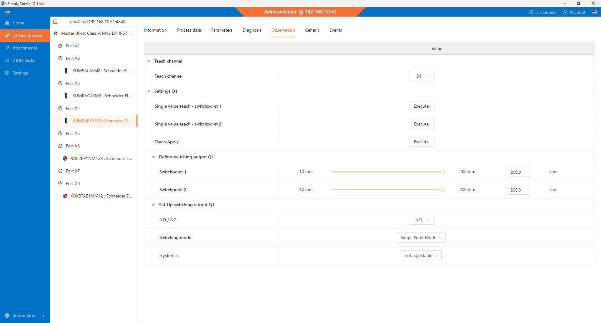 Kurs IO-Link krok po kroku Telemecanique Sensors Konfiguracja urządzeń