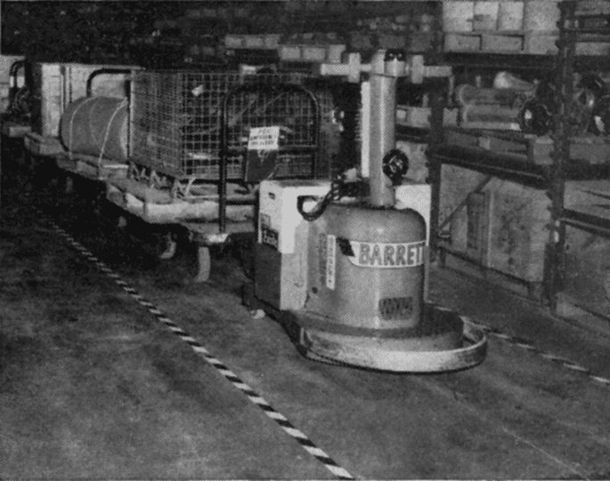 Barrett Electronics' first AGV in 1953 _ SpringerLink