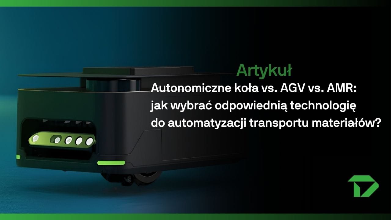 Autonomiczne koła AGV AMR